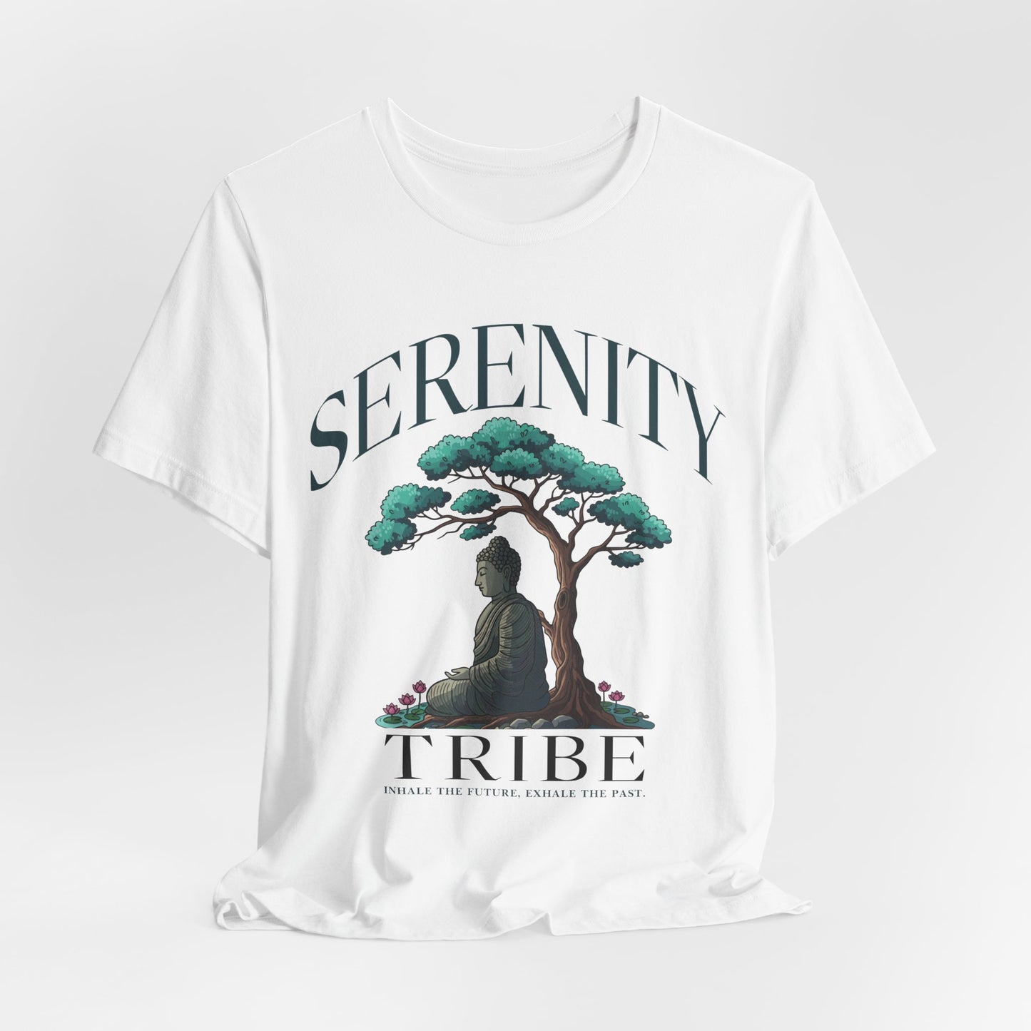 Serenity Tribe T-Shirt — Buddha & Bonsai Yoga Tee