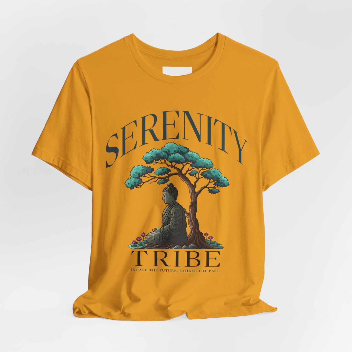 Serenity Tribe T-Shirt — Buddha & Bonsai Yoga Tee